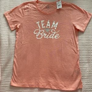 J Crew Factory Bride Team Shirt